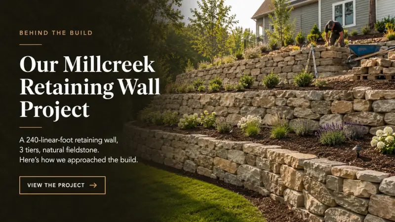 Behind the Build: Our Millcreek Retaining Wall Project